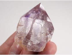 Аметрин, аметист, кристалл полированный со спиленным основанием, Бразилия (51*38*32 мм, 87 г) №37671