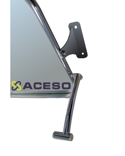 Зеркало поворотное для инвалидов антивандальное с ручкой 600*400 мм