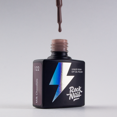 Гель-лак RockNail Basic 122 Milk Chocolate 10 мл