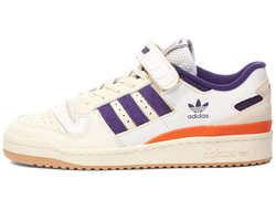 Adidas Forum Low White Deep Purple Orange
