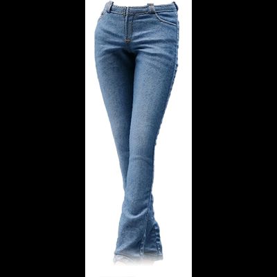 Женские джинсы (голубые) - 1/6 Realistic Jeans women's light blue (24XG109A) - VSTOYS