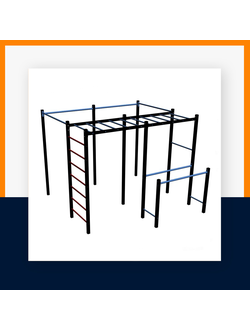 Спортивная площадка Workout W13 + качель -гнездо