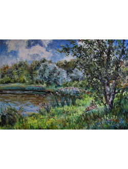 Пейзаж Летом в Москве Круглова Светлана