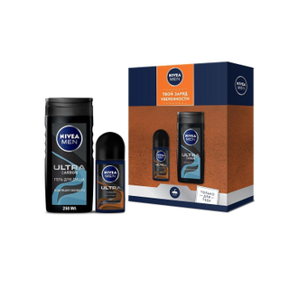 Подарочный набор Nivea Men Ultra Carbon