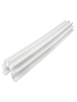 Отбойник Волна120 градусов, белый 82 см