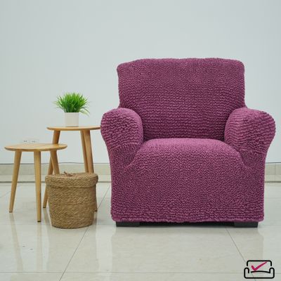 Чехол на кресло Микрофибра Малберри. Защита мягкой мебели от животных.