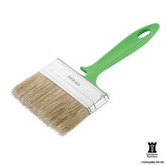 Кисть смешанная щетина Wenzo Pro 100х12 для антисептиков