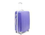 Пластиковый чемодан ABS фиолетовый размер L