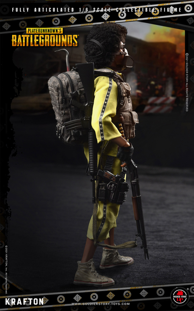 PLAYERUNKNOWN’S BATTLEGROUNDS "PUBG" - Коллекционная ФИГУРКА 1/6 Player Unknown’s Battlegrounds (SSG-003) - SoldierStory