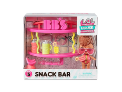 Кукла L.O.L. Surprise! Furniture Playset Smoothie Bar and Rip Tide 580249EUC