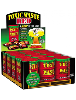 Токсик Леденцы Ред 42гр (красная бочка) (12)*12