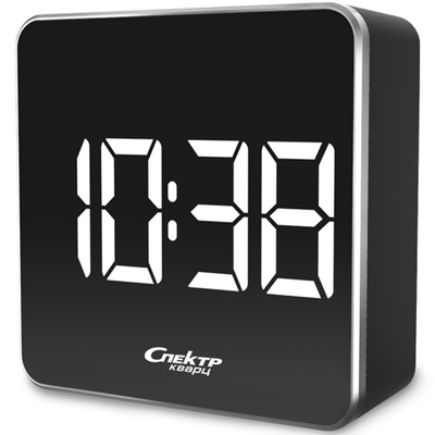 Сетевые часы Спектр СК 3207-Ч-Б