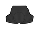 Коврик в багажник пластиковый (черный) для Hyundai Sonata (18-20)  (Борт 4см)