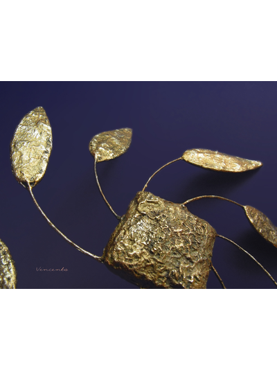 Золотая брошь "Артефакты Атлантиды. Цветок Солнца"