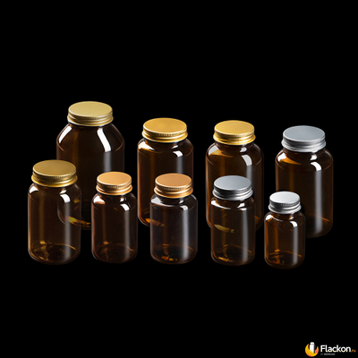 Стеклянная банка БАД 120 мл