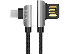 Кабель HOCO U42 угловой micro USB 1.2 m