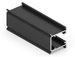 GRACE Направляющая верхняя, Чёрный анодированный, L=...мм  OP0847.VP540.BKMAN.CJ ARISTO