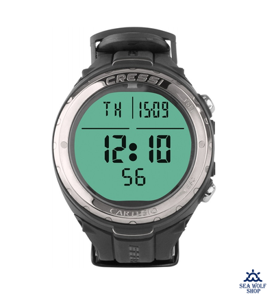 Компьютер подводный CRESSI CARTESIO WATCH/COMPUTER, черный металл