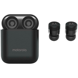 Наушники Motorola Vervebuds 110 черный с микрофоном, bluetooth (SH039BK)