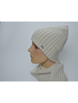 Vizio Италия шапка бини белого цвета