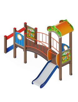 «Полянка» ДИК 1.16.03 H=750 игровой комплекс