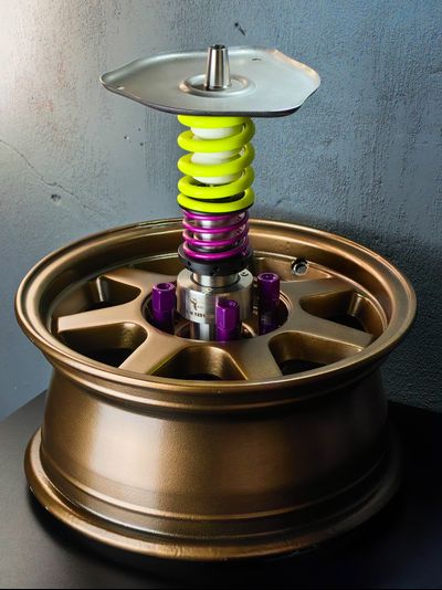 HOOKWHEELS NEON LIME-VIOLET | BRONZE