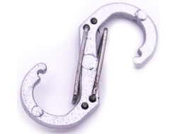 s-образный карабин серебристый 1/6 (MA1008) - DID