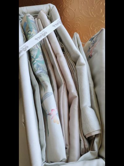 Постельное белье мако-сатин полутороспальное 150x200x1 180x230x1 50x70x1 70x70x1 TIS04-805