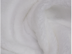 Ткань махра двухсторонняя 1.6 м цвет белый