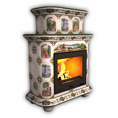 Изразцовый камин КимрПечь Прованс