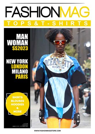 Fashionmag Tops &amp; T-Shirts Magazine Spring-Summer 2023 Иностранные журналы о моде, Intpressshop