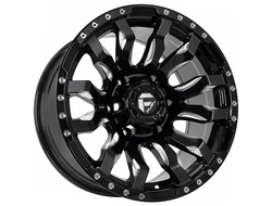 Комплект дисков R16 8,0J ET-16 6*139,7 FF JT124 Черный с фрезеровкой (№ 1147)