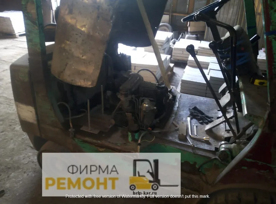 Ремонт импортного погрузчика в Подмосковье