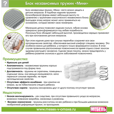 Матрас Classic Kids