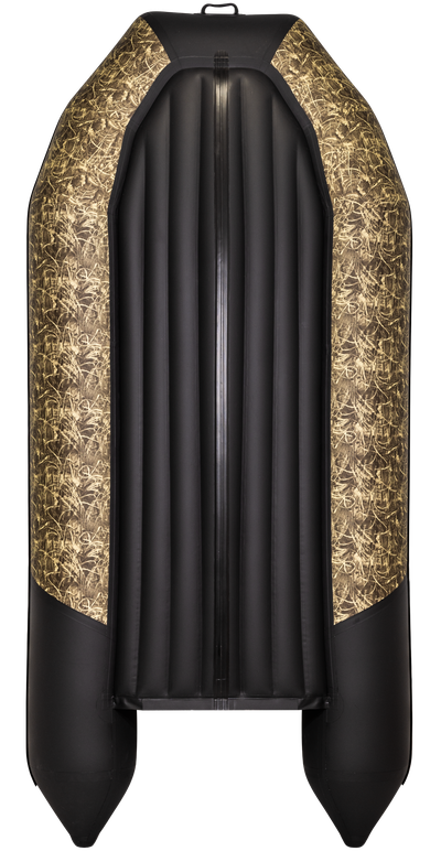 Моторная лодка Таймень NX 3400 НДНД PRO камуфляж камыш черный