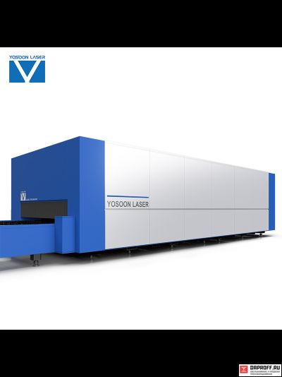 Станок для резки листов FC-серии, со сменными столами, с защитной кабиной