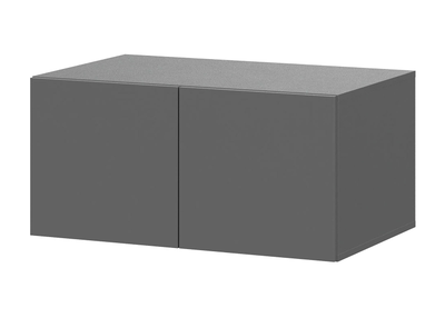 ШК 5 800 шкаф двустворчатый распашной с антресолью Графит