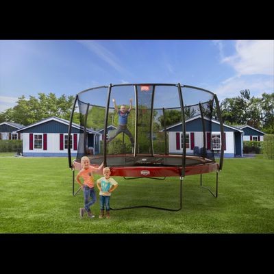 Батут BERG Elite Red 330 + сетка Deluxe