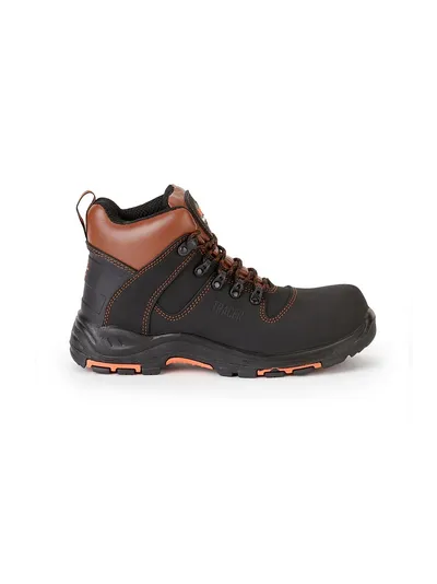 Ботинки ТРЕЙСЕР-БОСС-ЗИМА, (НУБУК) ПУ/НИТРИЛ, шерстяной мех, БОТ904