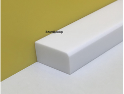 Акриловый плинтус бордюр на ванну Суперплинтус- СП13 (12х24х1800)