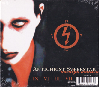 Купить диск Marilyn Manson - Antichrist Superstar в интернет-магазине CD и LP "Музыкальный прилавок"