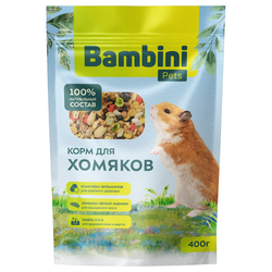 Bambini Pets (Бамбини Петс) корм для хомяков, 400 г