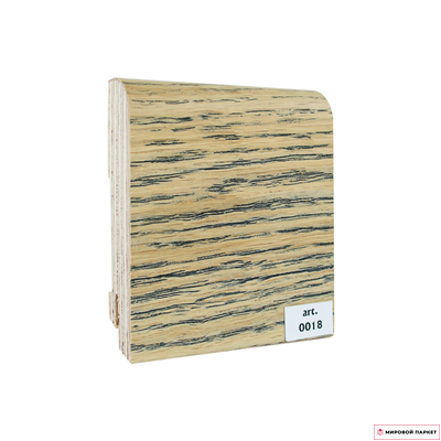 Плинтус Finitura dekor 018 R13 шпон 70х15х2400