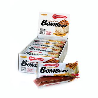 Bombbar Protein Bar 60 г (соленая карамель) ( 20 штук)