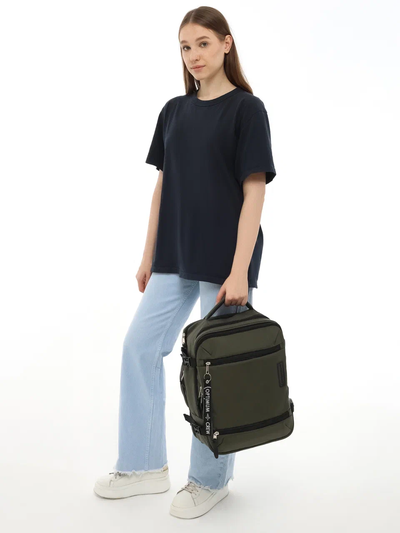 Рюкзак Сумка ручная кладь 40x30x20 Optimum RL, кордура хаки