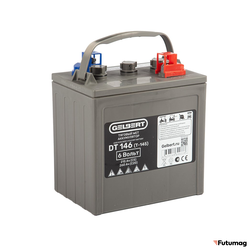 Тяговый WET аккумулятор Gelbert DT146 (T-145) 6V215A/H C5