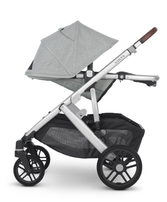 Коляска 3в1 UPPABaby Vista V2 Stella Серебристый Меланж