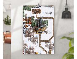 Перекидной календарь Герои меча и магии, Heroes of Might and Magic №21