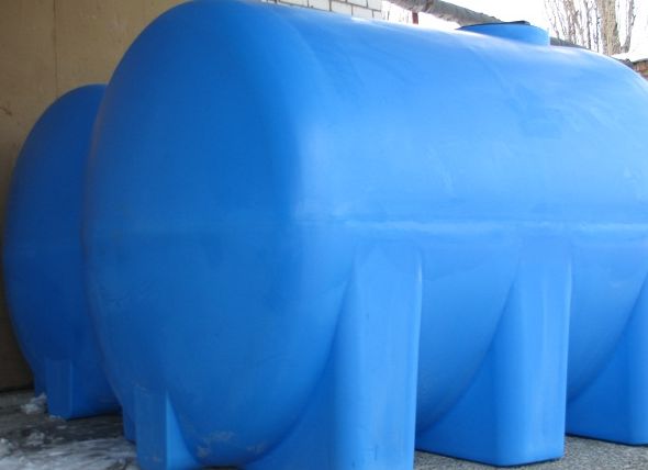горизонтальная емкость 5000 литров для воды на складе в Пензе