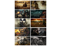 Наклейки Stalker/ Сталкер №2